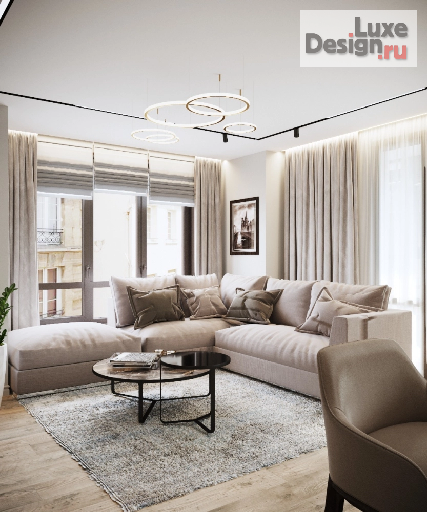 Дизайн интерьера квартиры "С ШОКОЛАДНОЙ КРОШКОЙ" (фото 23) от дизайнера Гущина Альфия Дизайн интерьера квартиры "С ШОКОЛАДНОЙ КРОШКОЙ" (фото 23)