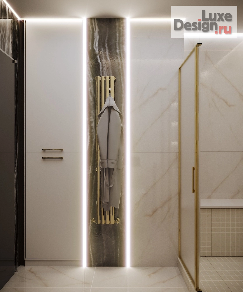 Дизайн интерьера квартиры "ИМПЕРИЯ КОНТРАСТА" (фото 18) от дизайнера Гущина Альфия Дизайн интерьера квартиры "ИМПЕРИЯ КОНТРАСТА" (фото 18)