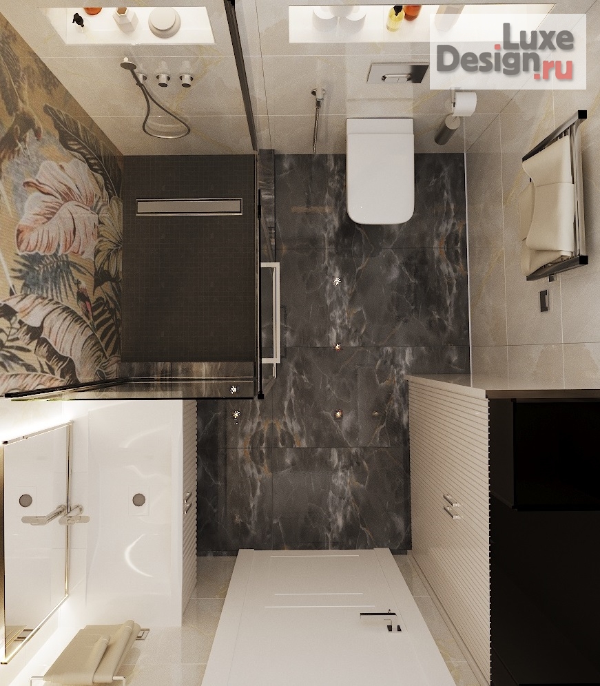 Дизайн интерьера квартиры "С ШОКОЛАДНОЙ КРОШКОЙ" (фото 20) от дизайнера Гущина Альфия Дизайн интерьера квартиры "С ШОКОЛАДНОЙ КРОШКОЙ" (фото 20)