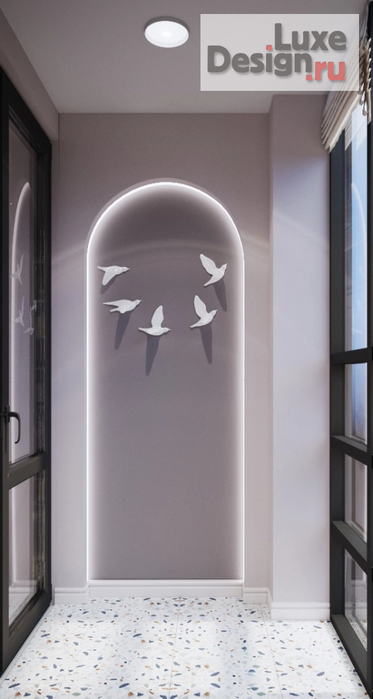 Дизайн интерьера квартиры "С ШОКОЛАДНОЙ КРОШКОЙ" (фото 29)