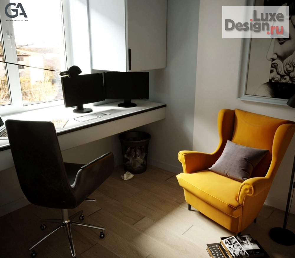 Дизайн интерьера коттеджа "ЖК Тухачевского 67 м2" (фото 6)