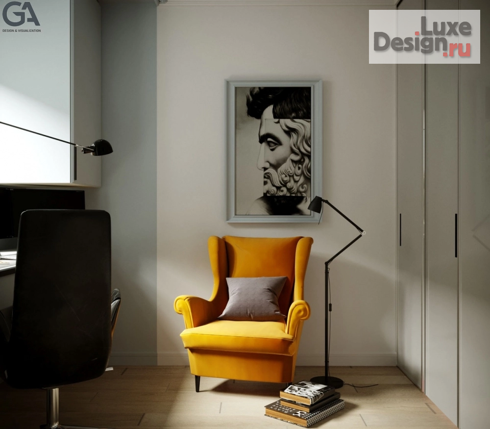 Дизайн интерьера коттеджа "ЖК Тухачевского 67 м2" (фото 9)