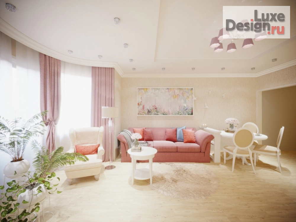 Дизайн интерьера гостиной "Дизайн гостиной" (фото 1)