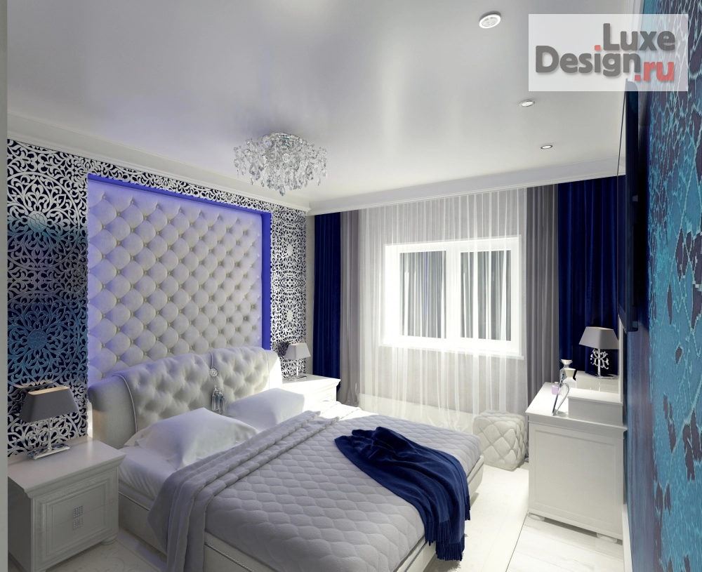 Дизайн интерьера спальни "Спальные комнаты" (фото 1)