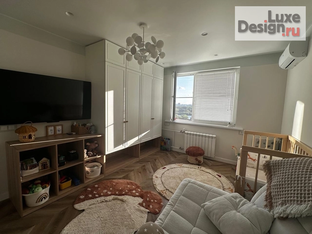 Дизайн интерьера комнаты "Детская " (фото 2) от дизайнера Морозова Яна Евгеньевна Дизайн интерьера комнаты "Детская " (фото 2)