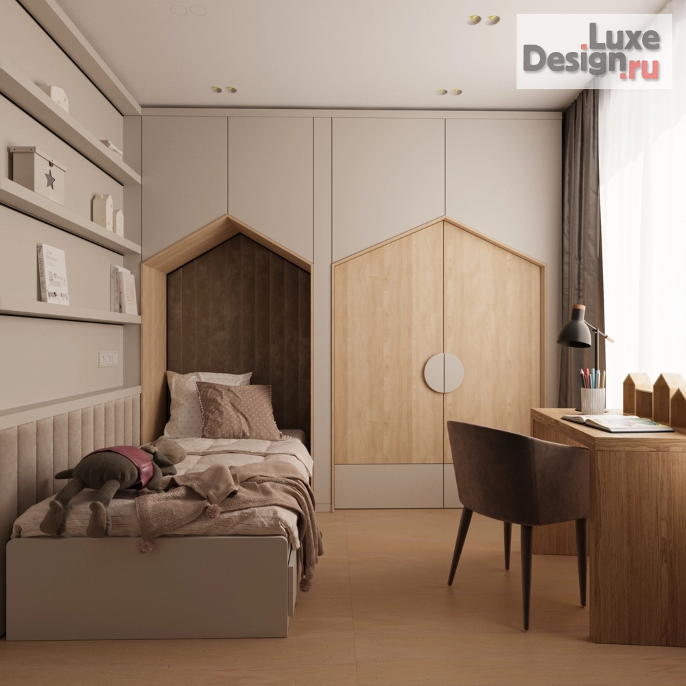 Дизайн интерьера двухкомнатной квартиры "Современный минимализм в простоте" (фото 3) от дизайнера Морозова Яна Евгеньевна Дизайн интерьера двухкомнатной квартиры "Современный минимализм в простоте" (фото 3)