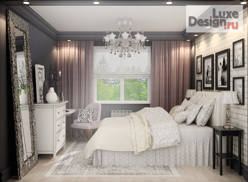 Дизайн интерьера трехкомнатной квартиры "Дизайн интерьера. Ульяновск" (фото 2)