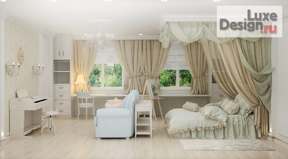 Дизайн интерьера трехкомнатной квартиры "Дизайн интерьера. Ульяновск" (фото 4)