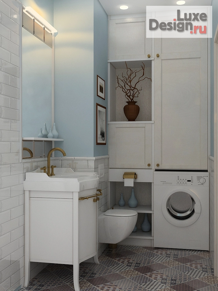 Дизайн интерьера однокомнатной квартиры "Однокомнатная квартира. Москва" (фото 5)