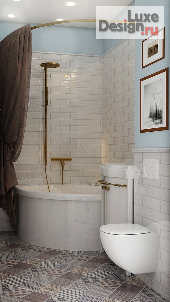 Дизайн интерьера однокомнатной квартиры "Однокомнатная квартира. Москва" (фото 6)