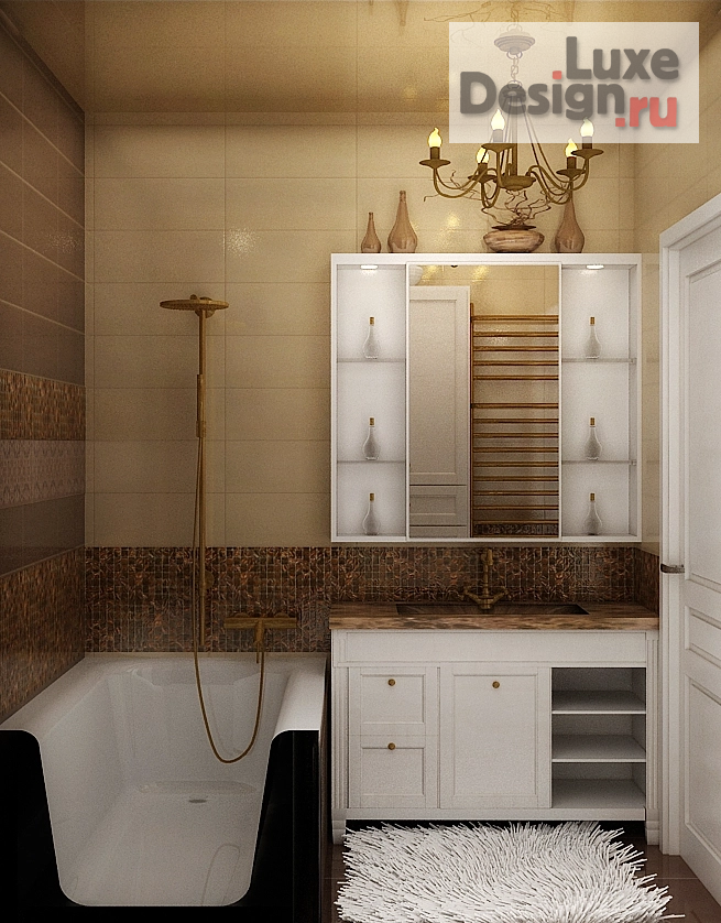 Дизайн интерьера трехкомнатной квартиры "Дизайн интерьера. Ульяновск" (фото 5)