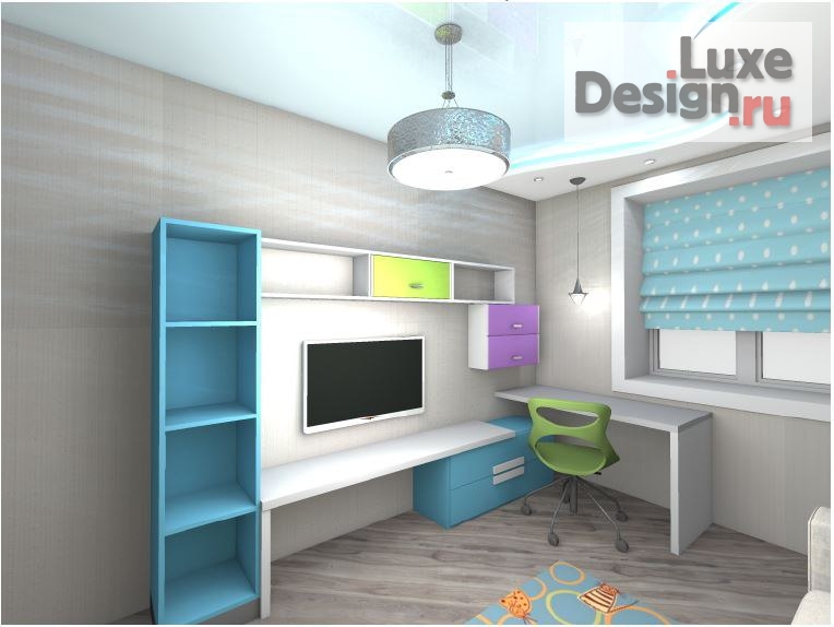 Дизайн интерьера детской "Проект детской комнаты" (фото 3)