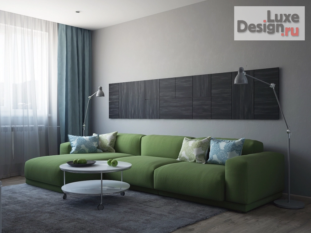 Дизайн интерьера гостиной "Проект гостиной" (фото 1)