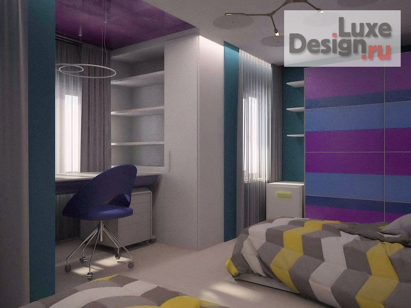 Дизайн интерьера детской "Проекты детских комнат" (фото 2)