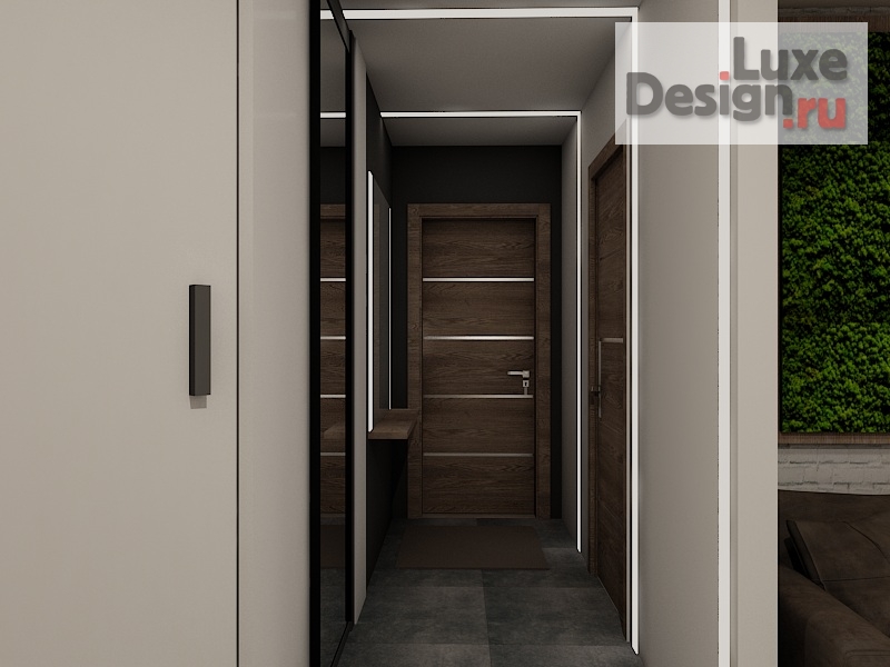 Дизайн интерьера трехкомнатной квартиры "г. Владимир" (фото 3)