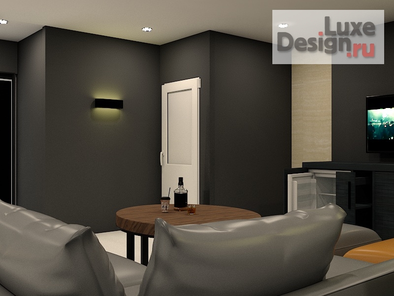 Дизайн интерьера квартиры "Домашний спортзал" (фото 6)