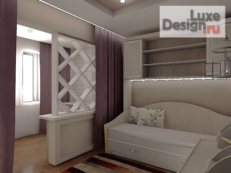 Дизайн интерьера детской "Проекты детских комнат" (фото 4)