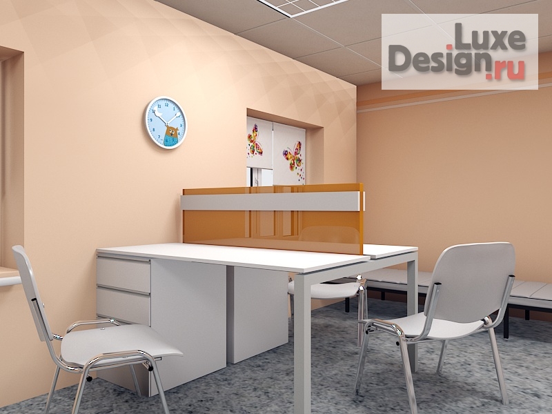 Дизайн интерьера лечебного учреждения "Детская поликлиника" (фото 4)