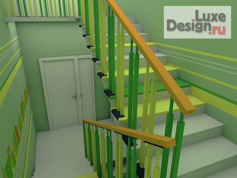 Дизайн интерьера лечебного учреждения "Детская поликлиника" (фото 5)