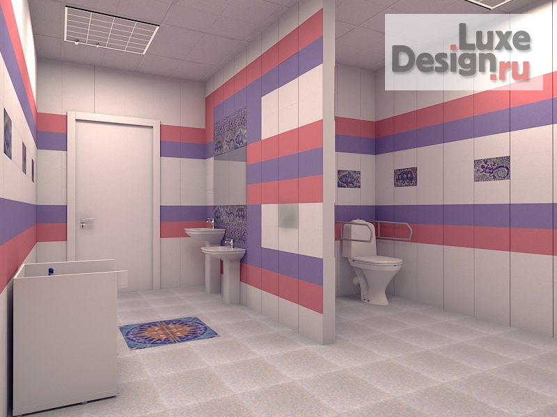 Дизайн интерьера лечебного учреждения "Детская поликлиника" (фото 13)