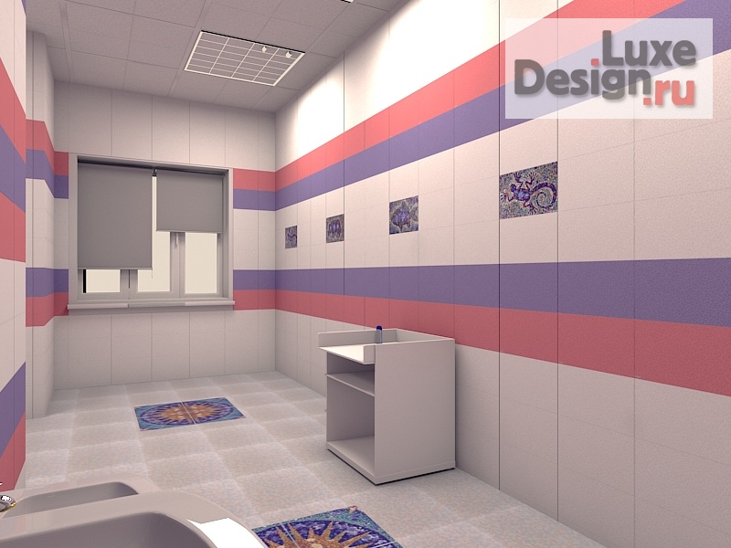 Дизайн интерьера лечебного учреждения "Детская поликлиника" (фото 12)