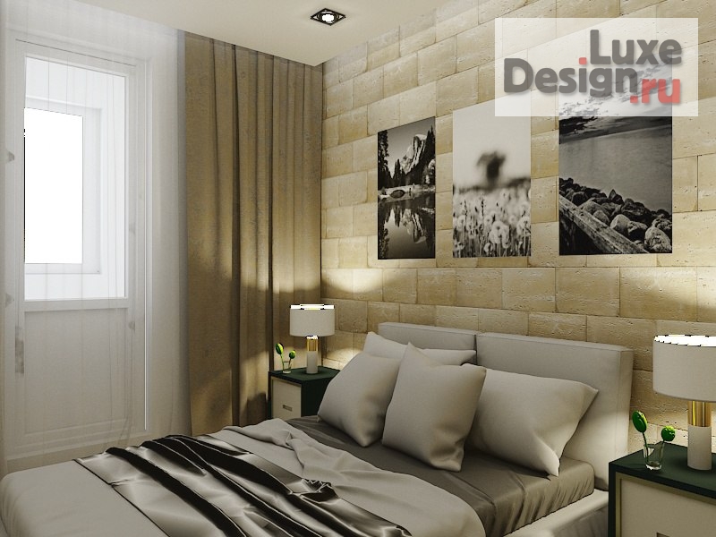 Дизайн интерьера спальни "Проект спальни" (фото 1)