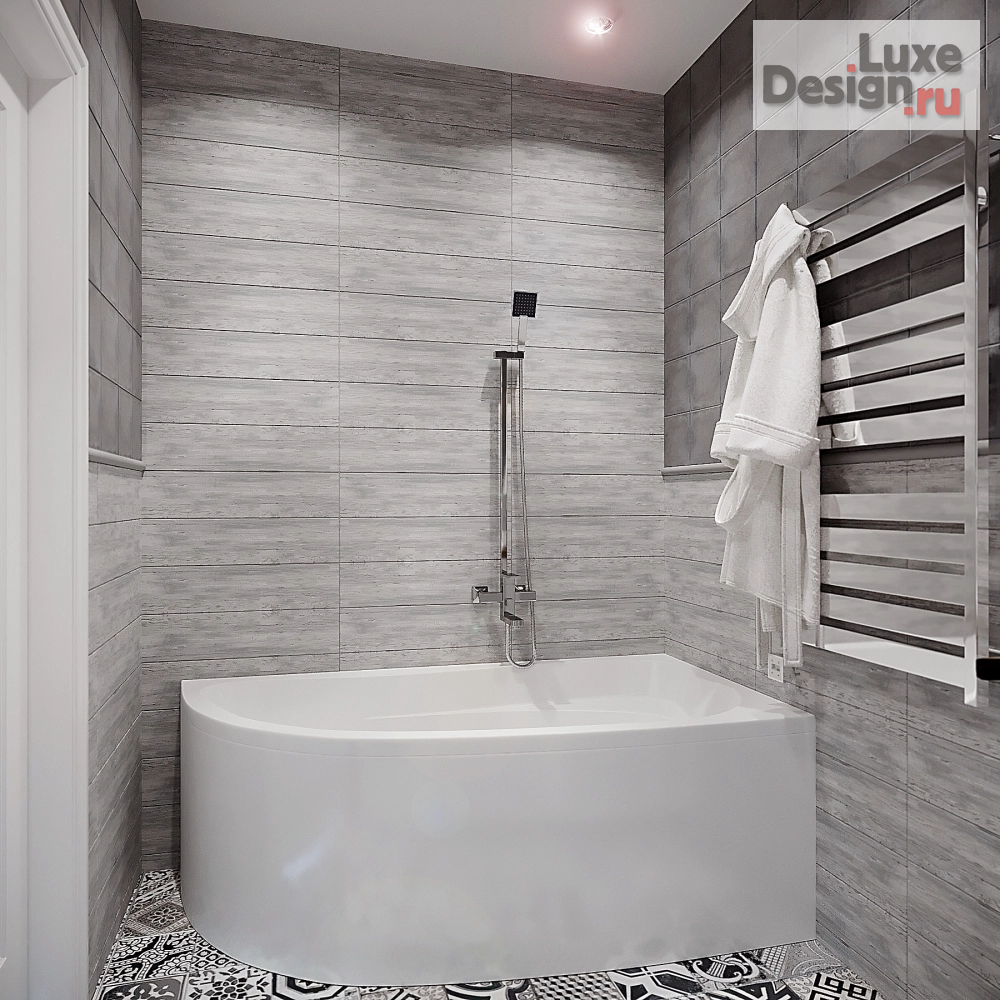 Дизайн интерьера двухкомнатной квартиры "Квартира "Характер нордический" " (фото 13)