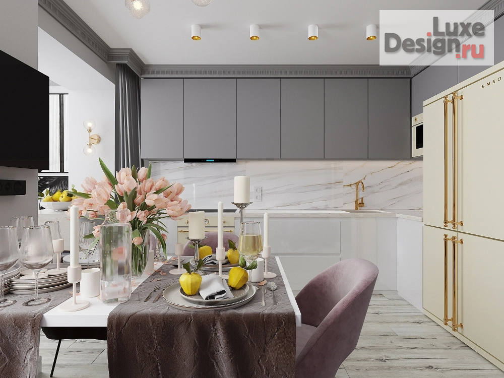 Дизайн интерьера гостиной "Мини-проект "Новые вечные ценности" " (фото 4)