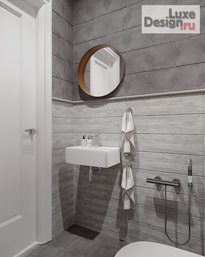 Дизайн интерьера двухкомнатной квартиры "Квартира "Характер нордический" " (фото 15)