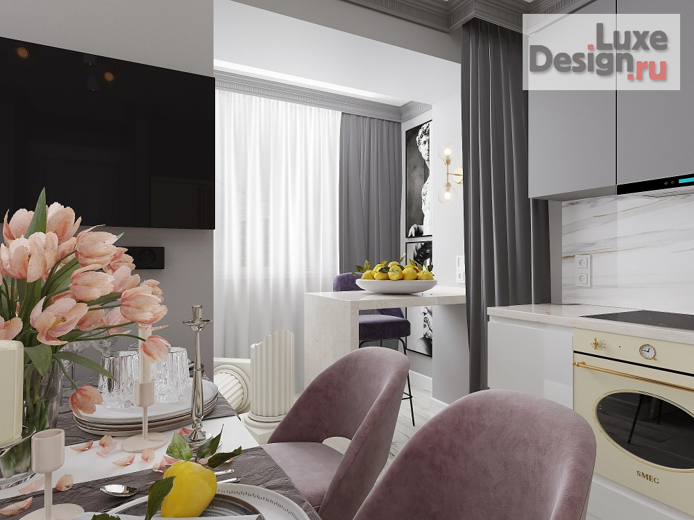 Дизайн интерьера гостиной "Мини-проект "Новые вечные ценности" " (фото 8)