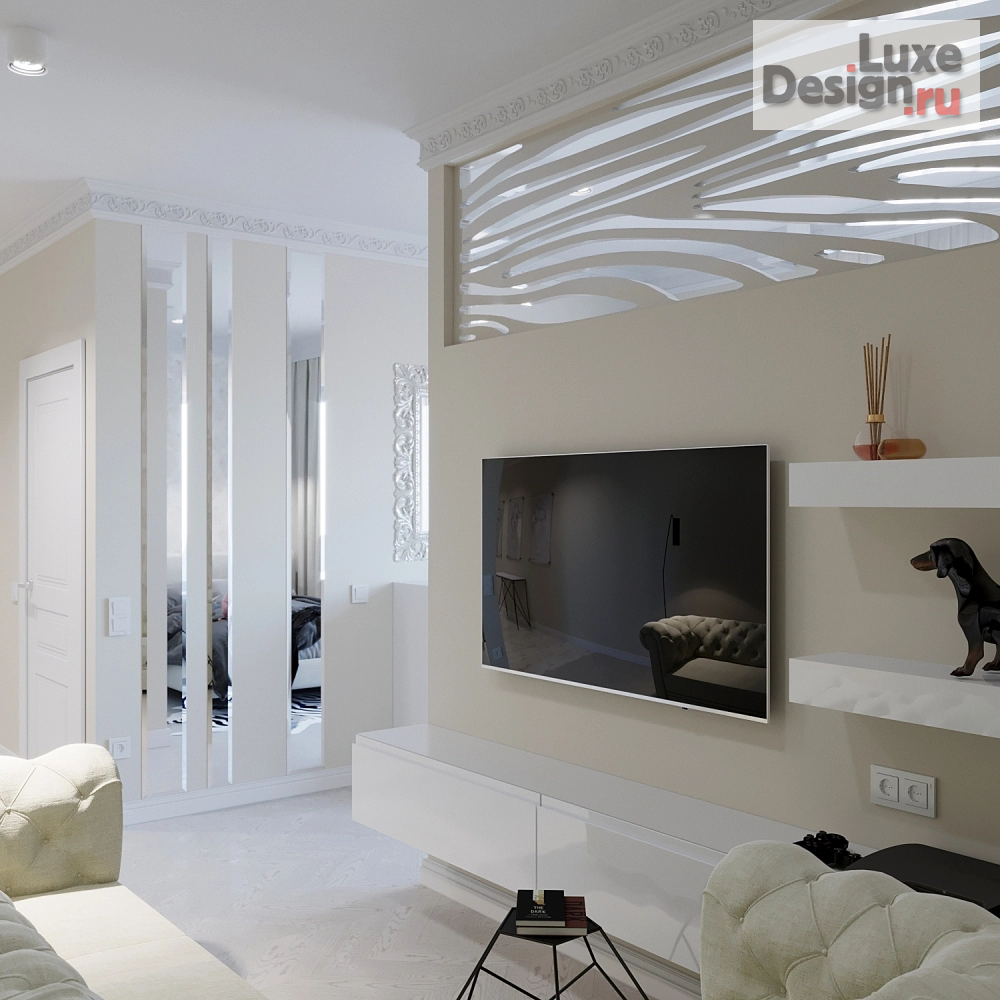 Дизайн интерьера однокомнатной квартиры "Квартира "Интроверт House"" (фото 10)