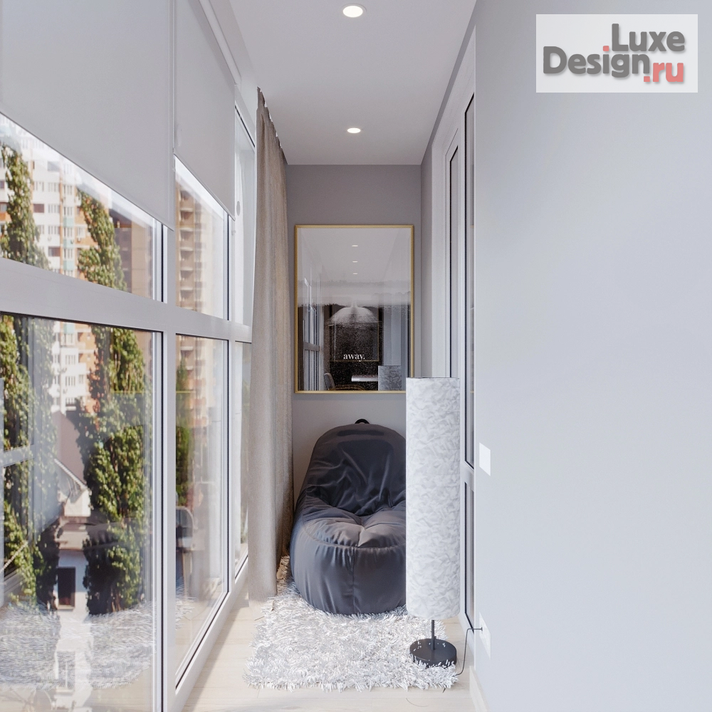 Дизайн интерьера двухкомнатной квартиры "Квартира "Почти дзен" " (фото 12)