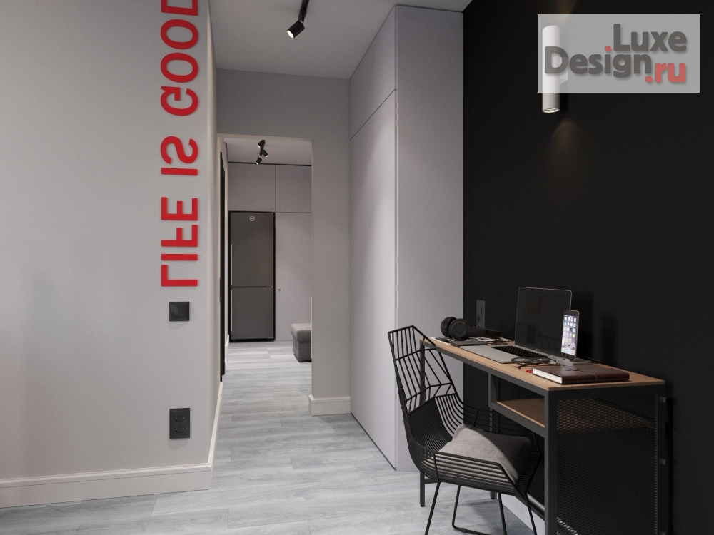 Дизайн интерьера двухкомнатной квартиры "Life is..." (фото 16)