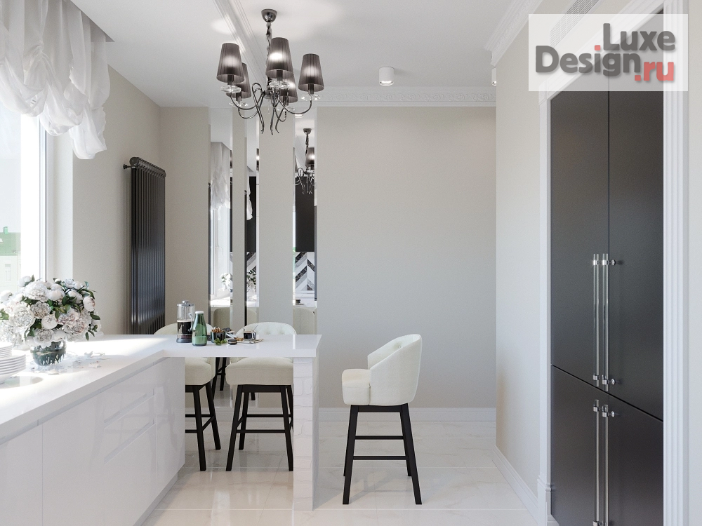 Дизайн интерьера однокомнатной квартиры "Квартира "Интроверт House"" (фото 5)