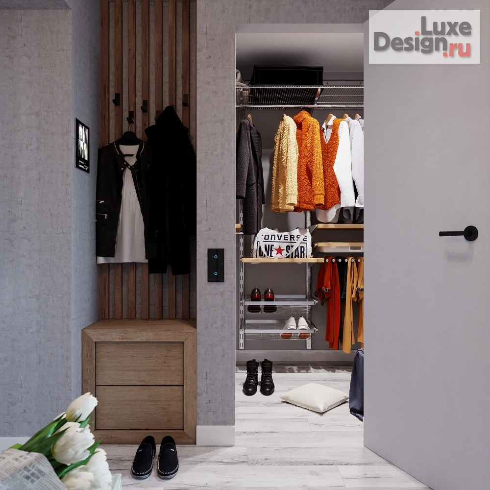 Дизайн интерьера однокомнатной квартиры "Квартира "Ловец снов"" (фото 19)