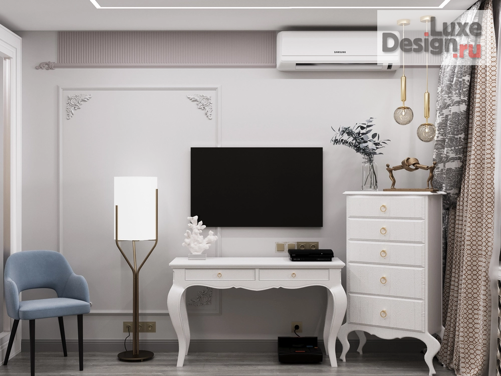 Дизайн интерьера комнаты "Редизайн комнаты в серии П44" (фото 2)