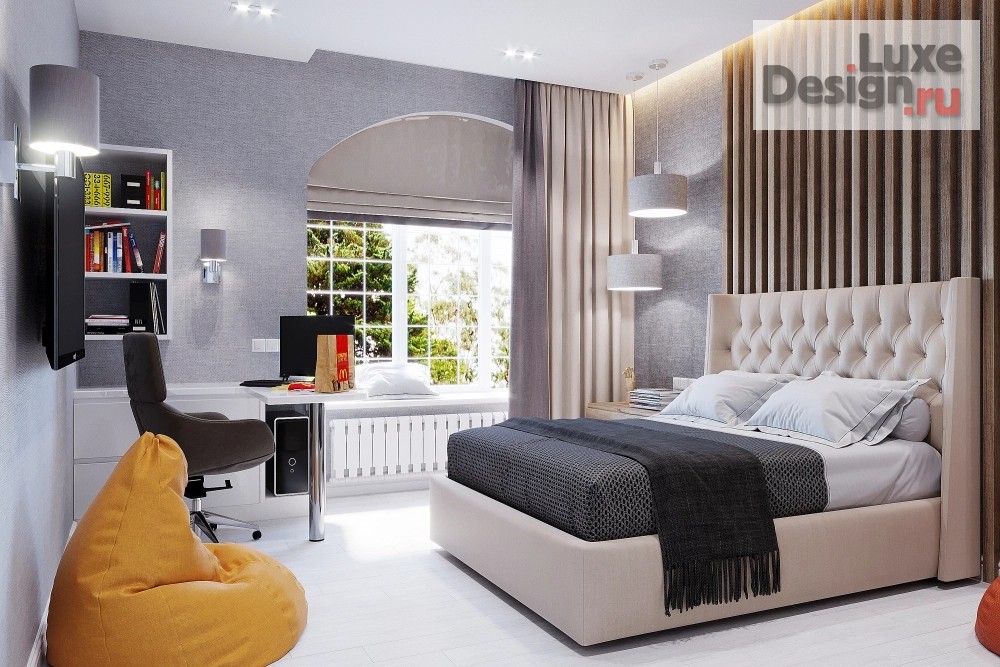 Дизайн интерьера детской "Мини-проект "Кое-что о счастье"" (фото 2)