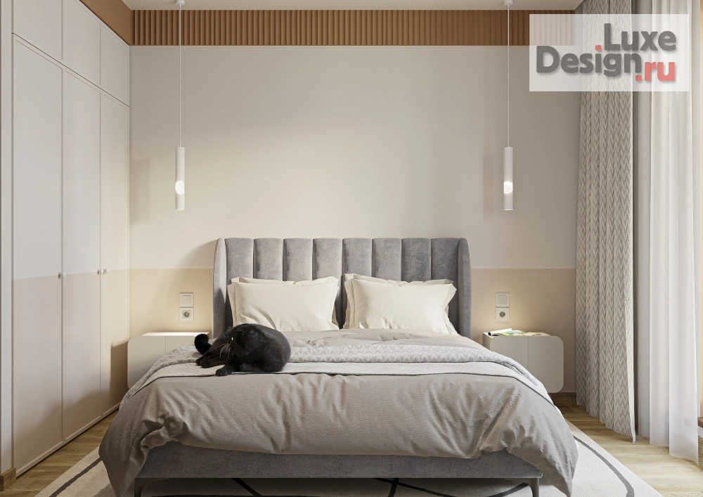 Дизайн интерьера трехкомнатной квартиры "Квартира " Рассказ о простых вещах"" (фото 12)