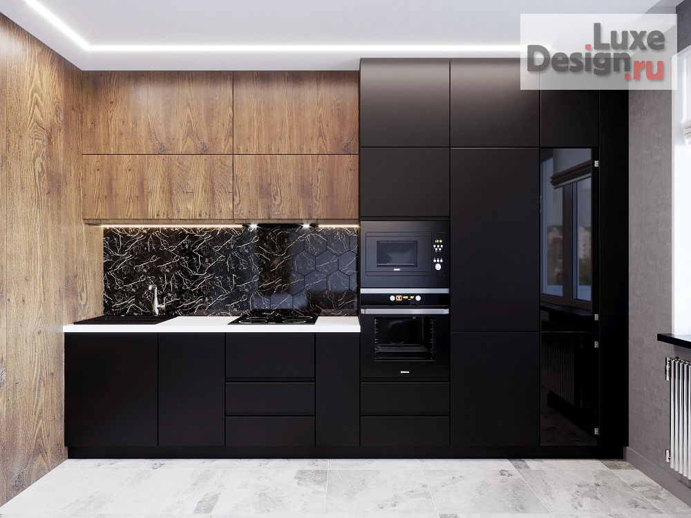 Дизайн интерьера однокомнатной квартиры "Квартира "Гений места"" (фото 13)