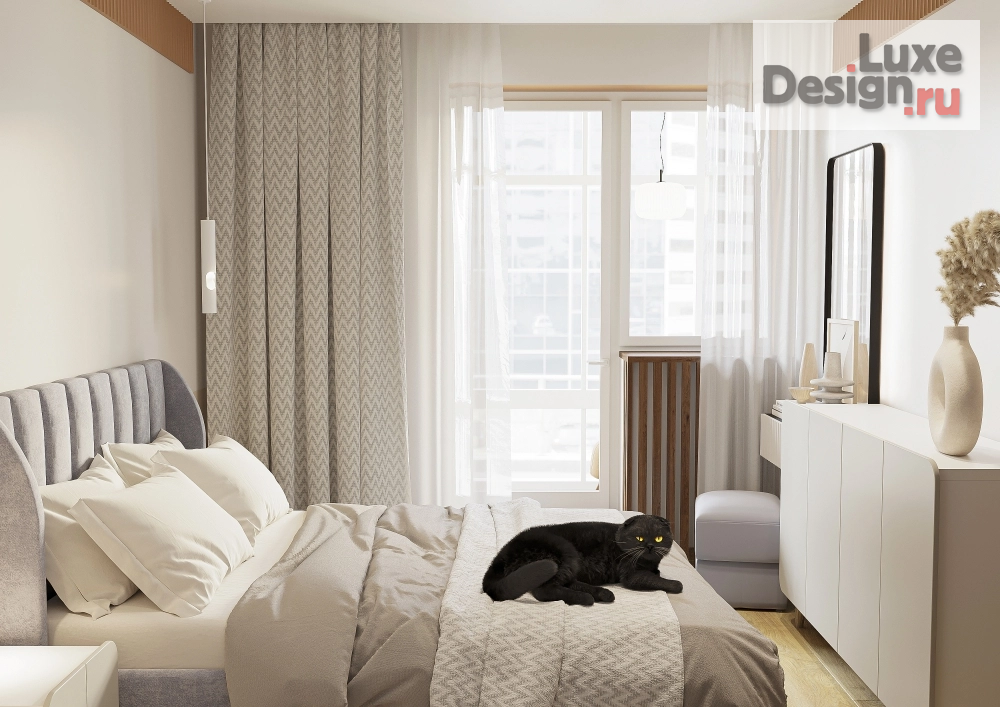 Дизайн интерьера трехкомнатной квартиры "Квартира " Рассказ о простых вещах"" (фото 14)