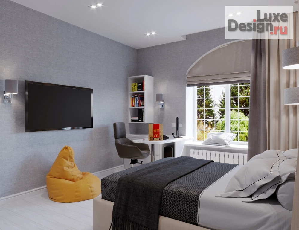 Дизайн интерьера детской "Мини-проект "Кое-что о счастье"" (фото 6)