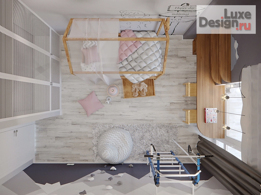 Дизайн интерьера двухкомнатной квартиры "Квартира "Характер нордический" " (фото 9)