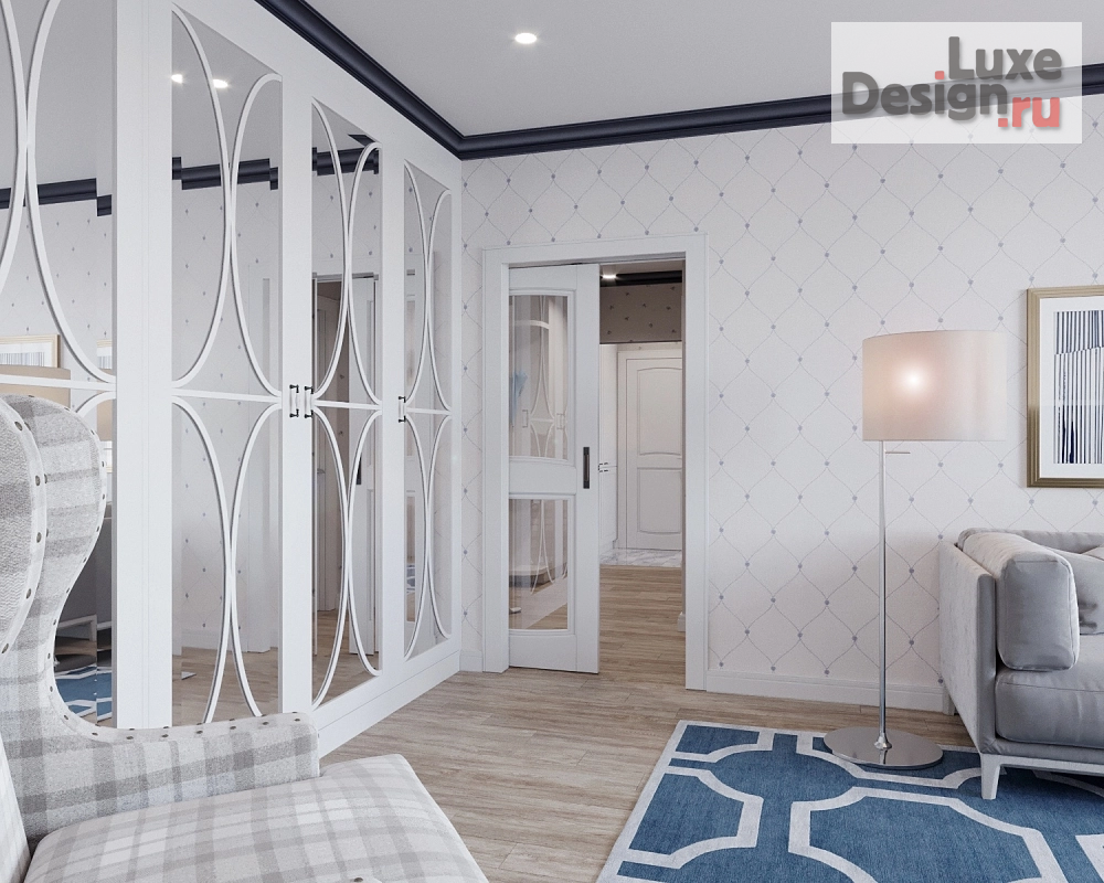 Дизайн интерьера двухкомнатной квартиры "Квартира "Будь со мной"" (фото 9)