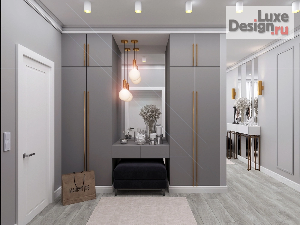 Дизайн интерьера трехкомнатной квартиры "Квартира "Эта музыка будет"" (фото 9)