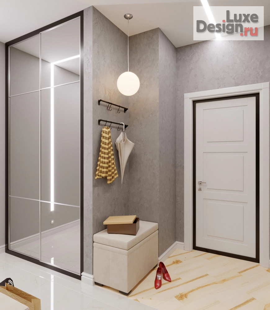 Дизайн интерьера двухкомнатной квартиры "Квартира "Тысяча лун" " (фото 11)