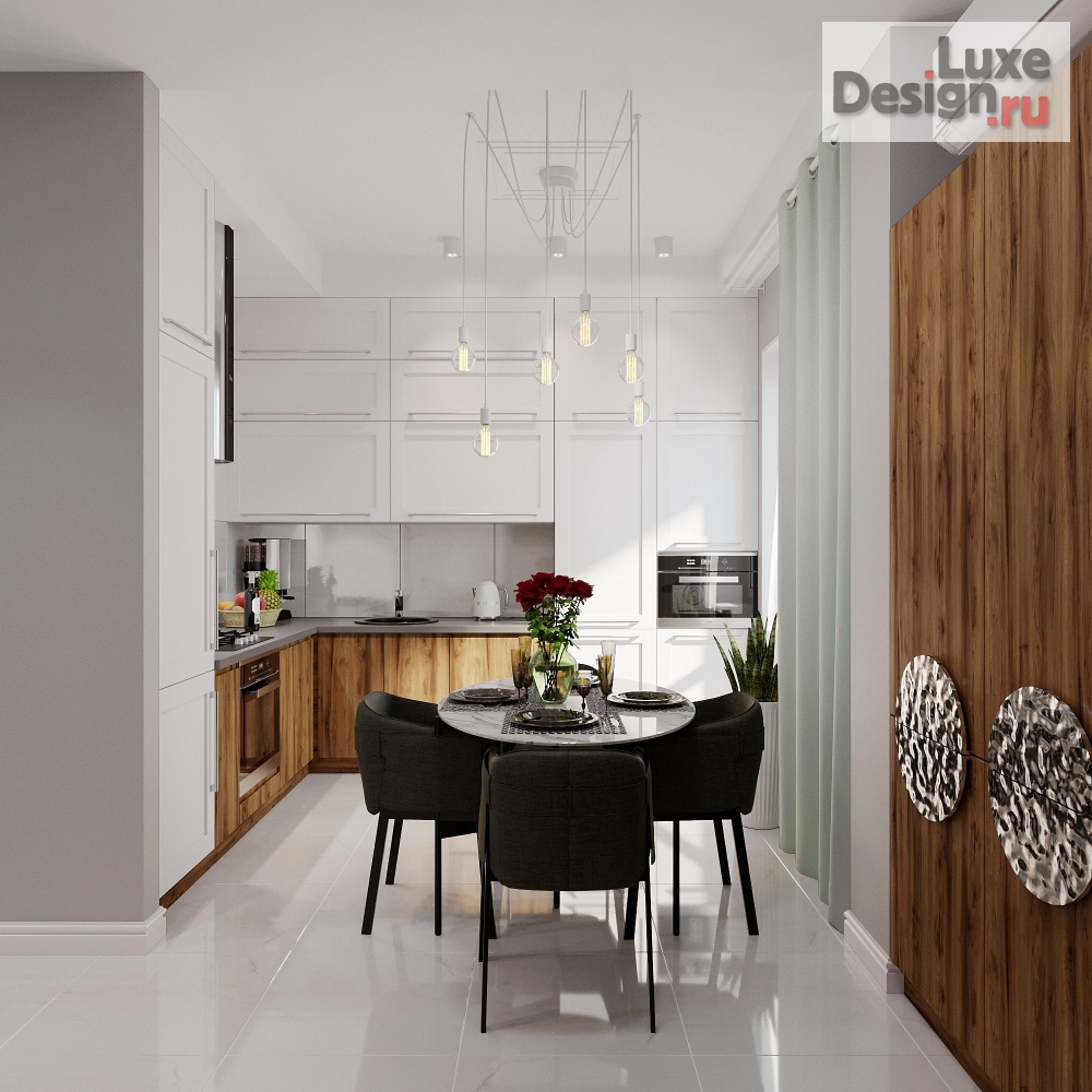 Дизайн интерьера двухкомнатной квартиры "Квартира "Тысяча лун" " (фото 1)