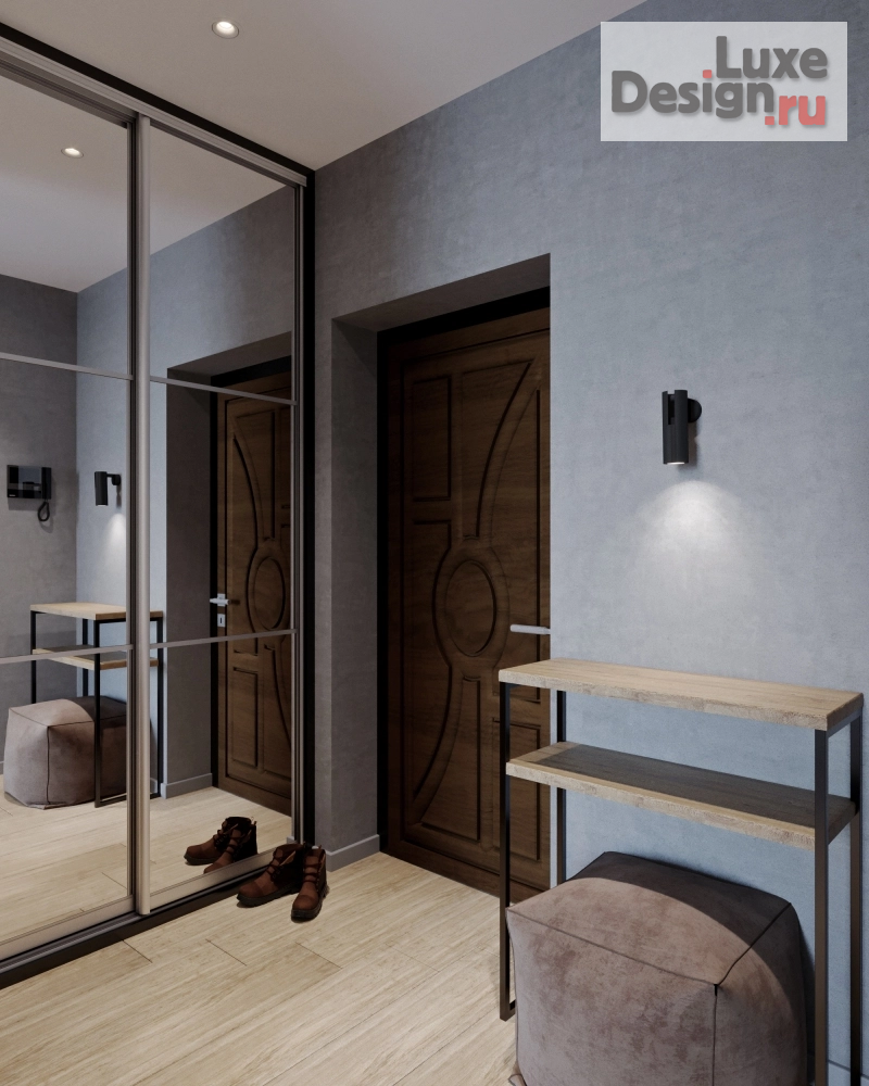 Дизайн интерьера однокомнатной квартиры "Квартира "Весь этот джаз" " (фото 12)