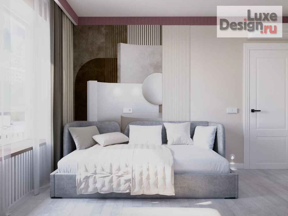 Дизайн интерьера трехкомнатной квартиры "Семейная квартира в ПИК  " (фото 8)