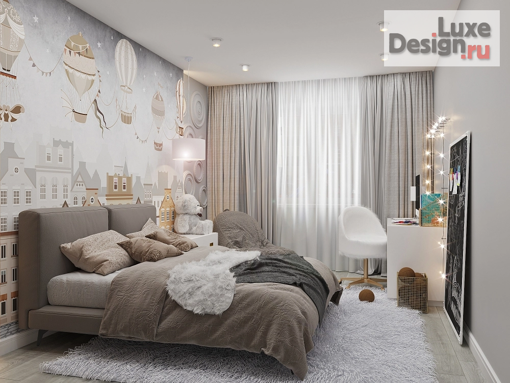 Дизайн интерьера трехкомнатной квартиры "Квартира "Эта музыка будет"" (фото 15)