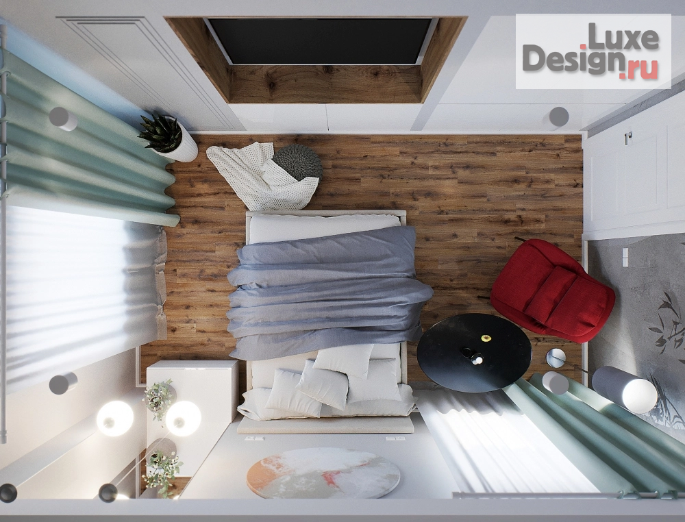 Дизайн интерьера двухкомнатной квартиры "Квартира "Тысяча лун" " (фото 14)